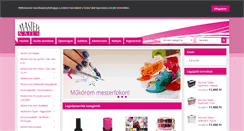 Desktop Screenshot of masternails.hu